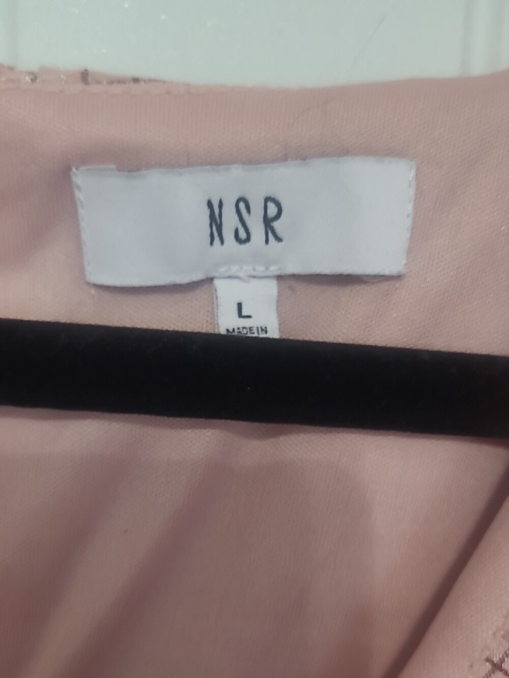 NSR Pink Ruffle High-Low Maxi Dress - Picture 2 of 4